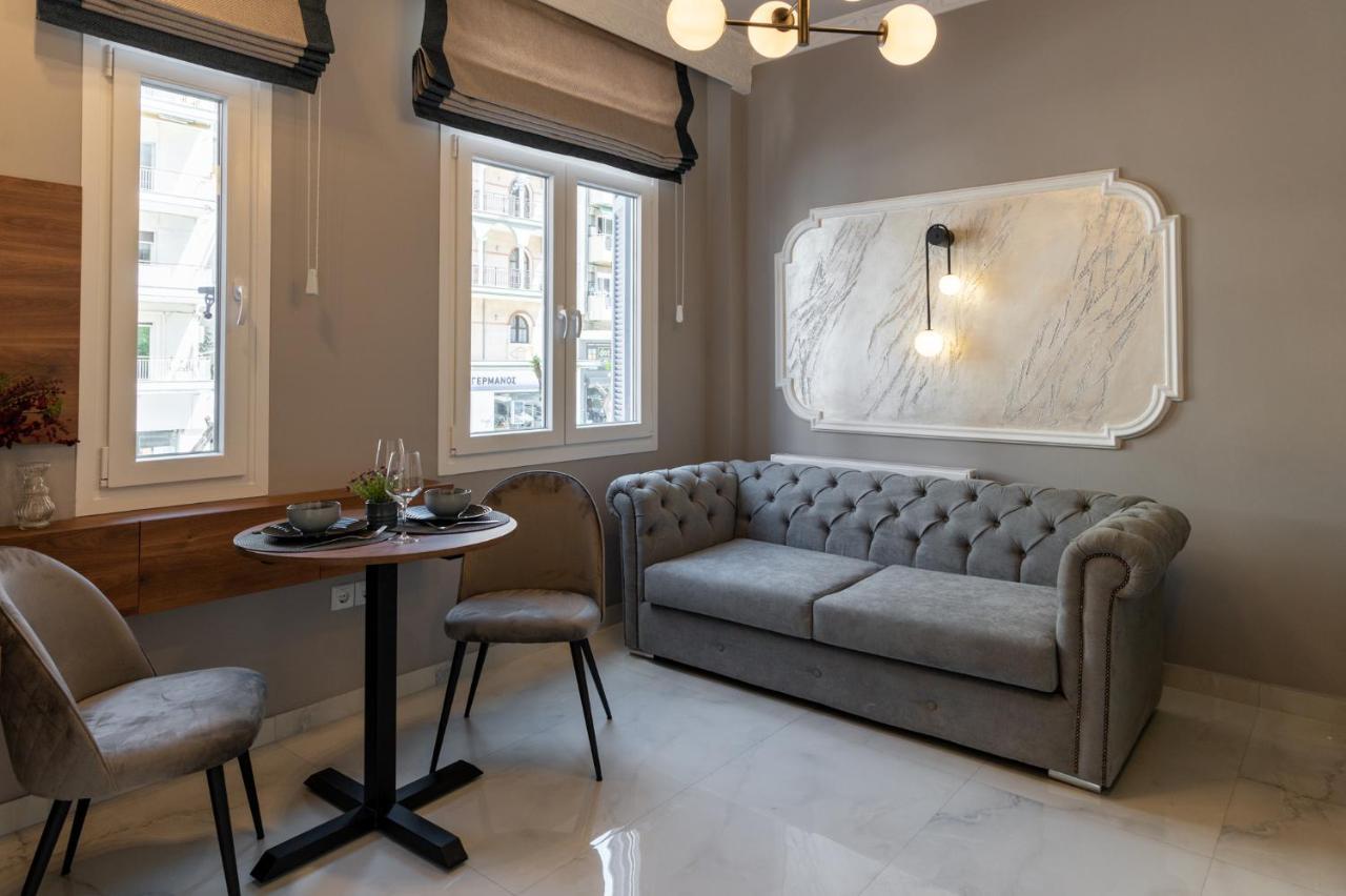 Apartamento Luxliving Agiou Dimitriou Tesalónica Exterior foto