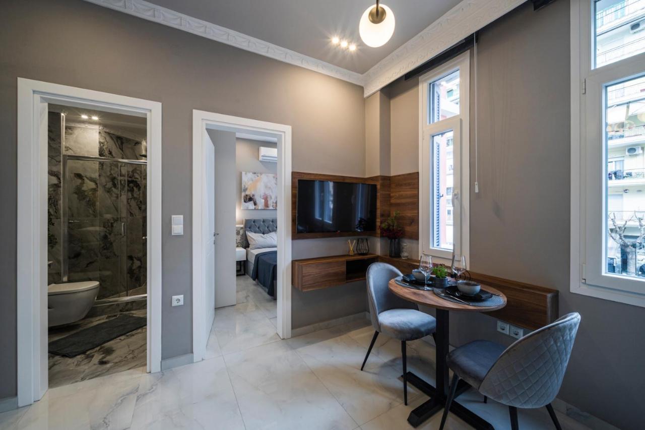 Apartamento Luxliving Agiou Dimitriou Tesalónica Exterior foto