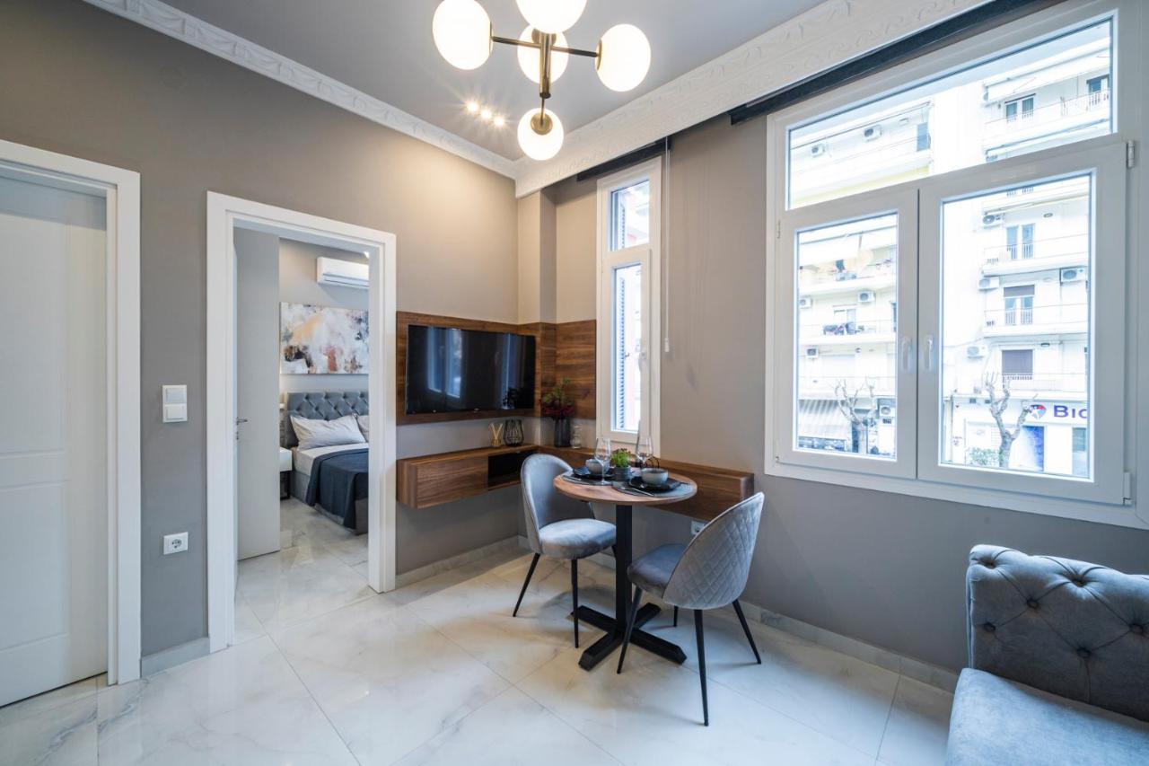 Apartamento Luxliving Agiou Dimitriou Tesalónica Exterior foto