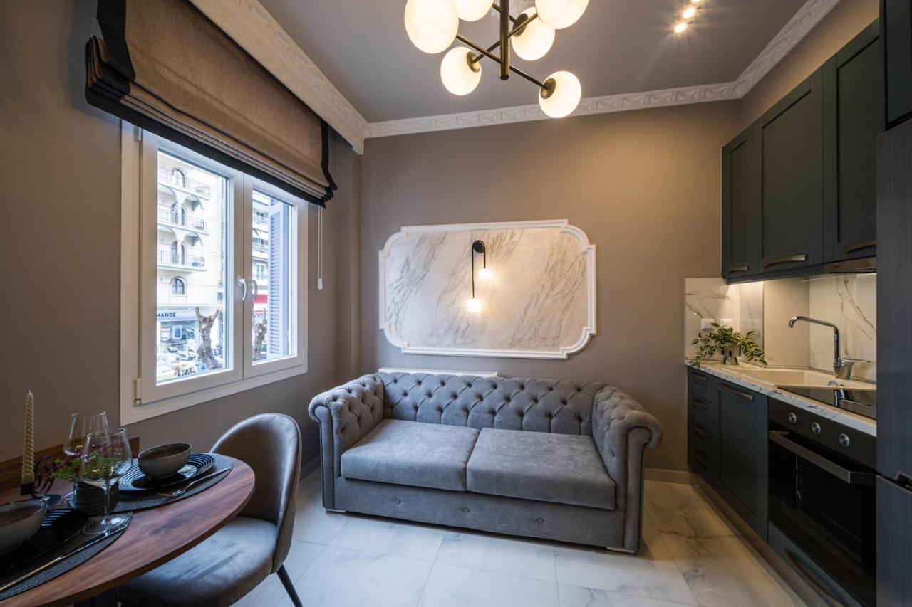 Apartamento Luxliving Agiou Dimitriou Tesalónica Exterior foto