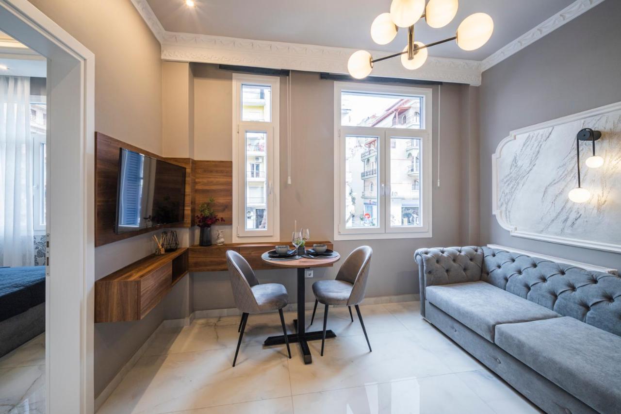 Apartamento Luxliving Agiou Dimitriou Tesalónica Exterior foto
